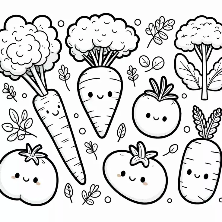 Tranh Tô Màu Củ Cà Rốt Ngộ Nghĩnh 69