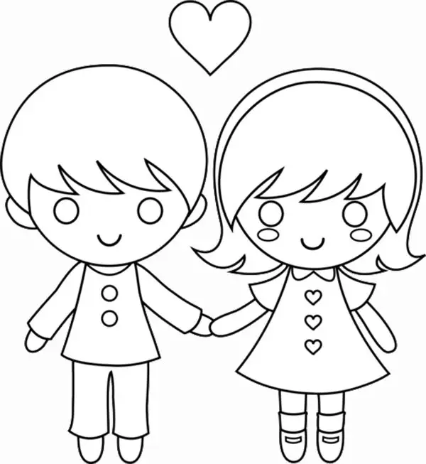 Tranh tô màu cute đơn giản cho bé tập tô 2