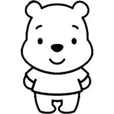 Tranh tô màu cute đơn giản cho bé tập tô 35