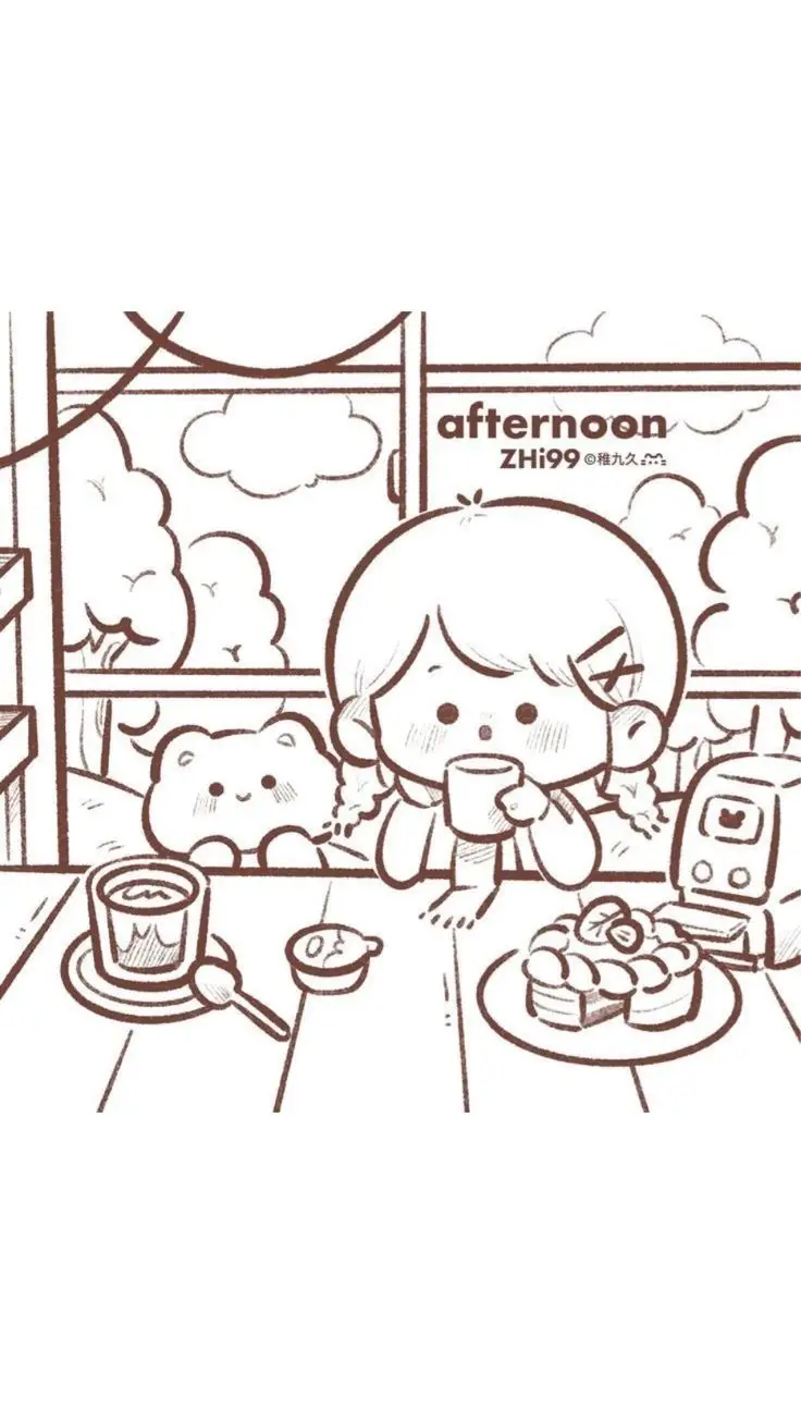 Tranh Tô Màu Dễ Thương Cho Trẻ Em 27