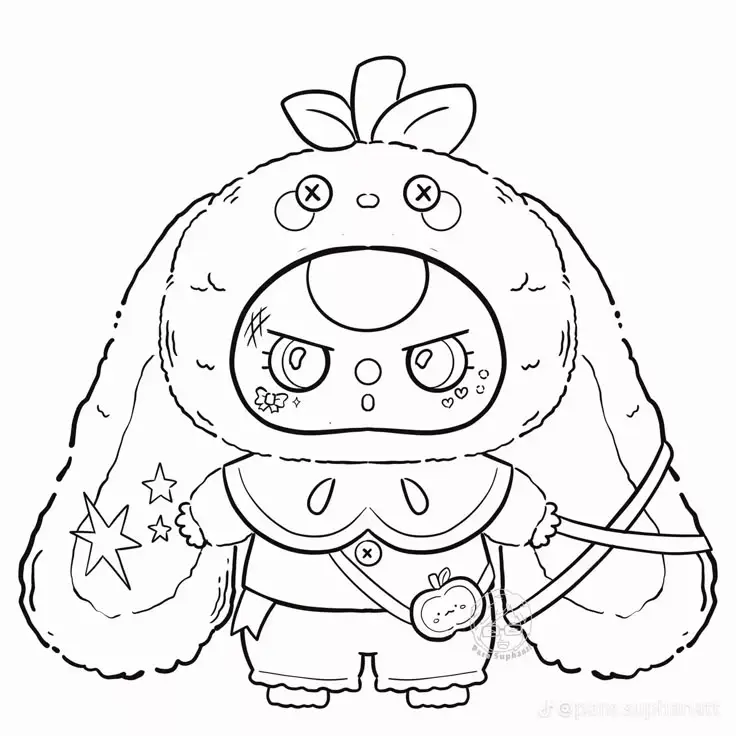 Tranh Tô Màu Dễ Thương Cho Trẻ Em 31