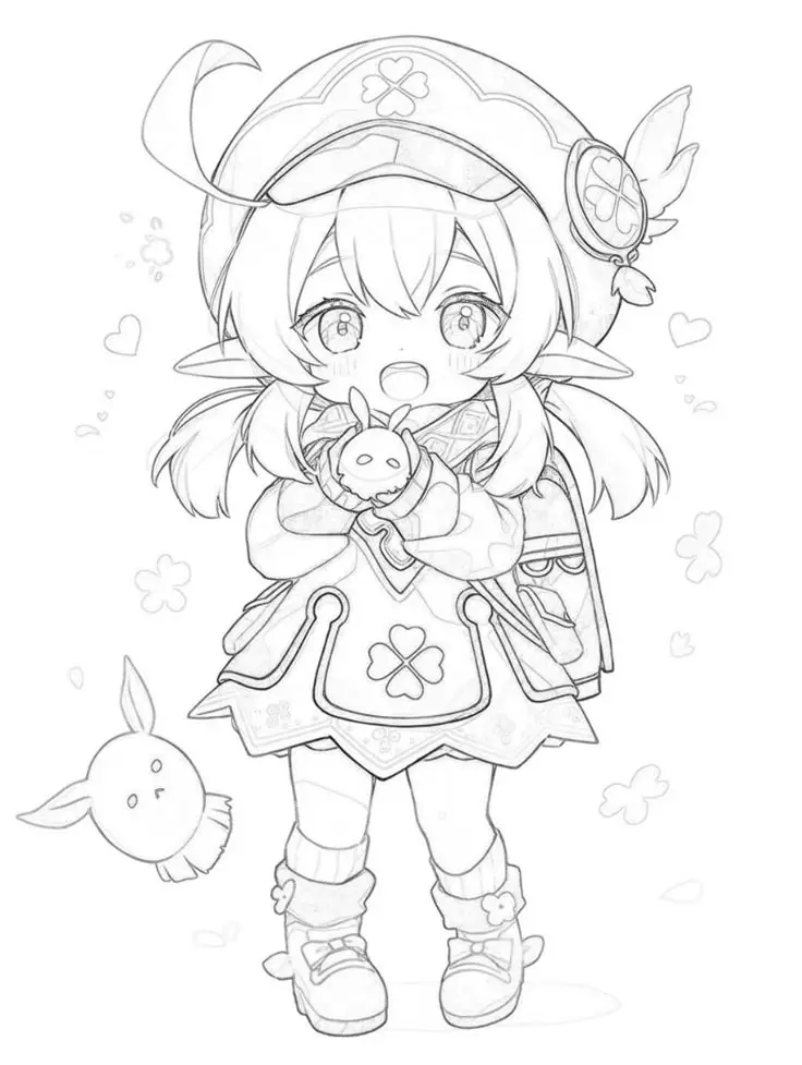 Tranh Tô Màu Dễ Thương Cho Trẻ Em 35