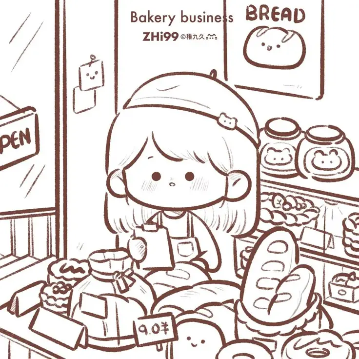 Tranh Tô Màu Dễ Thương Cho Trẻ Em 51