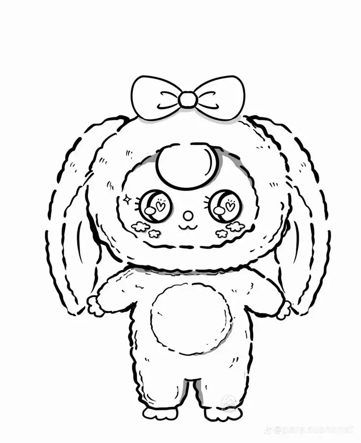 Tranh Tô Màu Dễ Thương Cho Trẻ Em 55