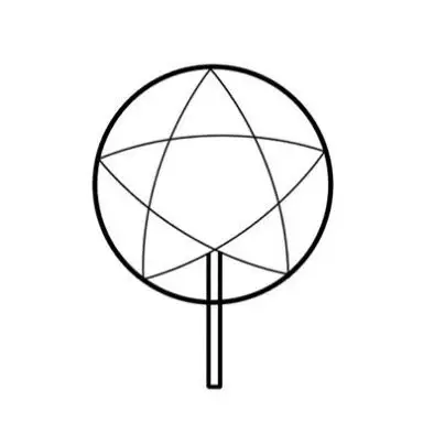 Tranh Tô Màu Đèn Ông Sao Trung Thu Vui Tươi 40