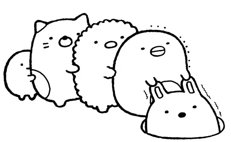 Tranh Tô Màu Gấu Dâu - Hình Ảnh Dễ Thương Cho Bé 24