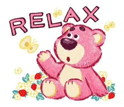 Tranh Tô Màu Gấu Dâu - Hình Ảnh Dễ Thương Cho Bé 27