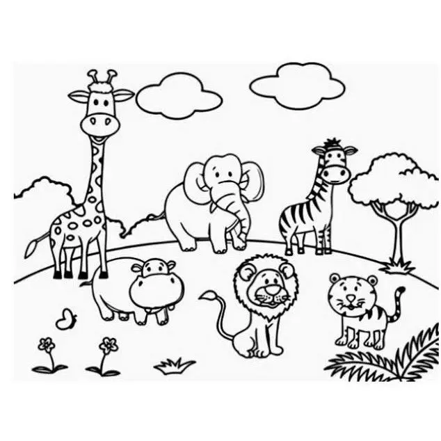 Tranh Tô Màu Gấu Dâu - Hình Ảnh Dễ Thương Cho Bé 32