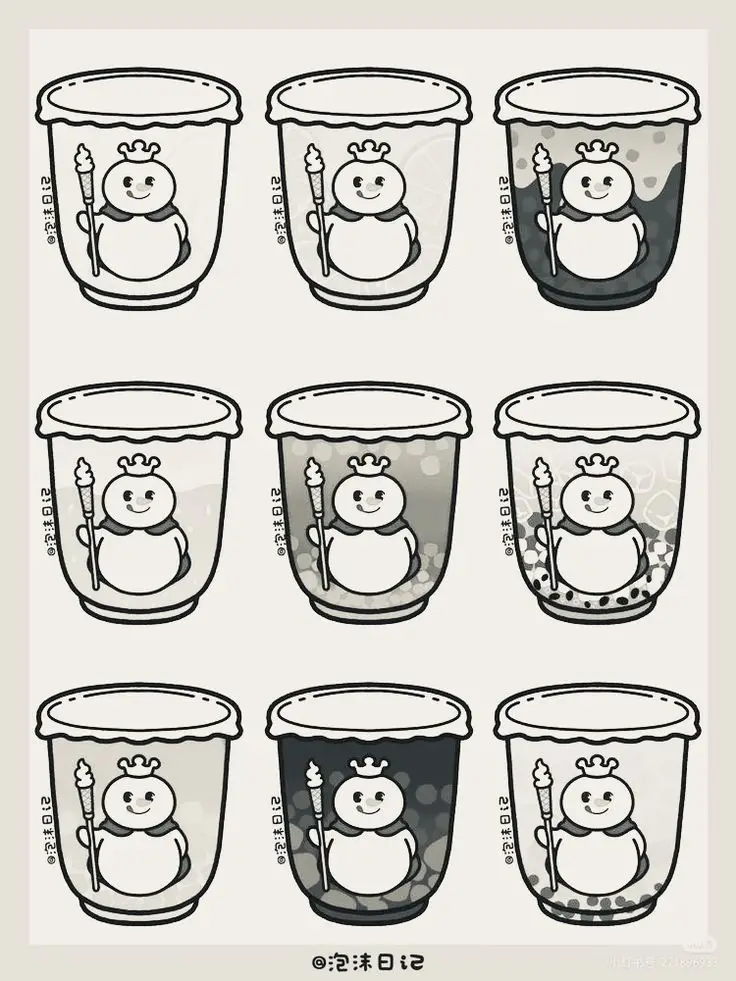 Tranh Tô Màu Gấu Dâu - Hình Ảnh Dễ Thương Cho Bé 33