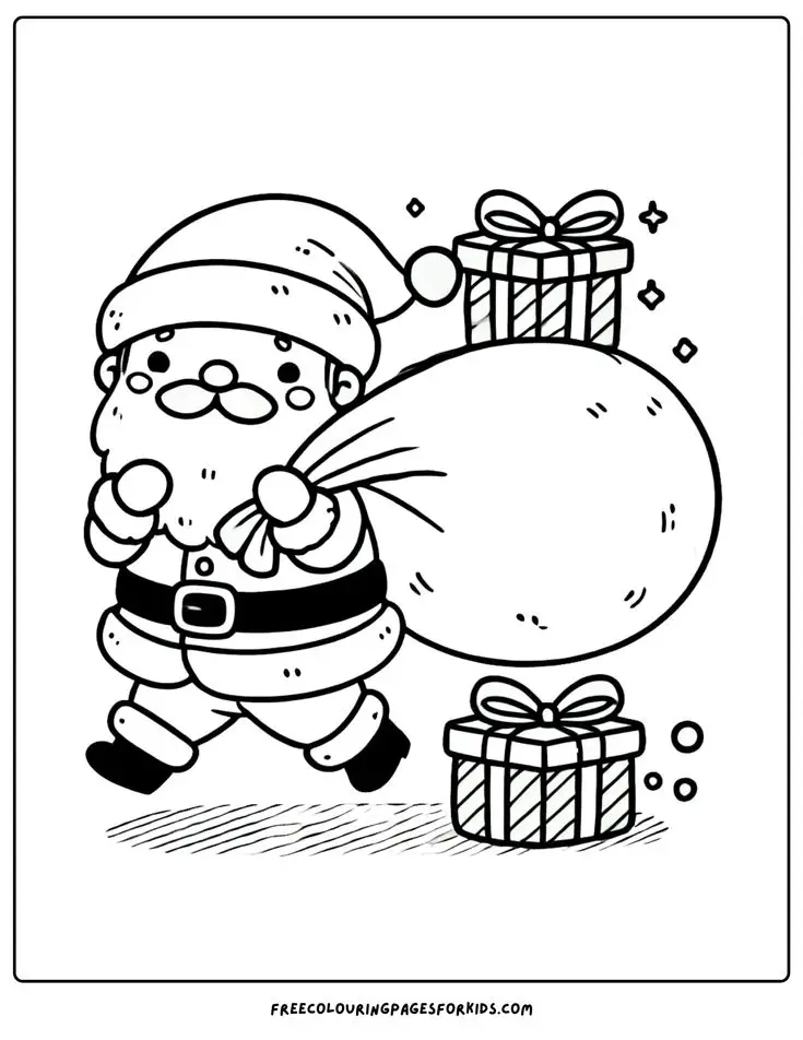 Tranh Tô Màu Giáng Sinh Tạo Dáng Vẻ Ngày Lễ Của Bạn 3