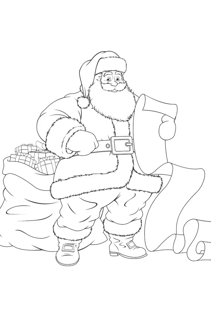 Tranh Tô Màu Giáng Sinh Tạo Dáng Vẻ Ngày Lễ Của Bạn 9