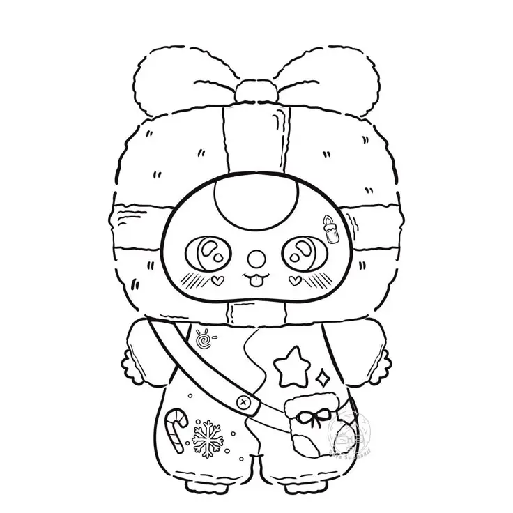 Tranh Tô Màu Giáng Sinh Tạo Dáng Vẻ Ngày Lễ Của Bạn 20