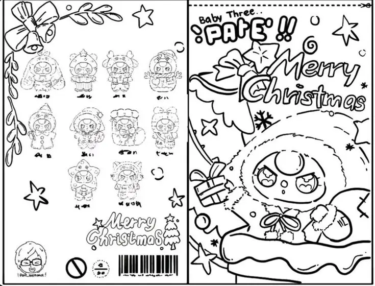 Tranh Tô Màu Giáng Sinh Tạo Dáng Vẻ Ngày Lễ Của Bạn 35