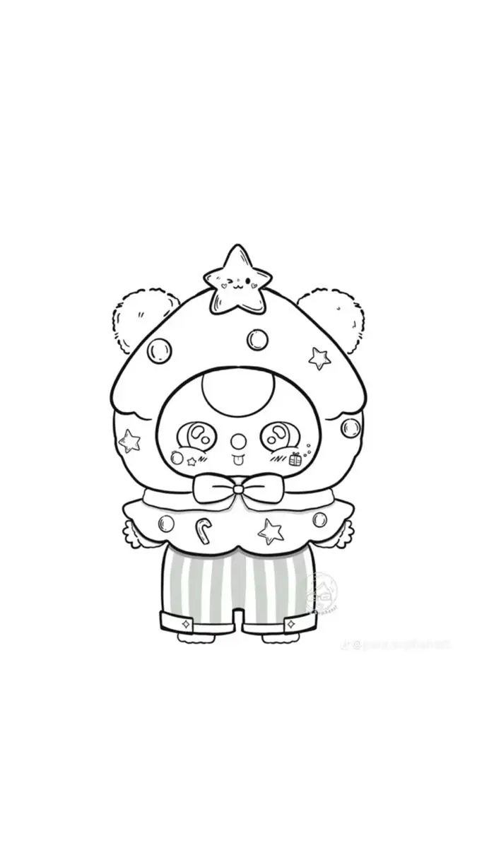 Tranh Tô Màu Giáng Sinh Tạo Dáng Vẻ Ngày Lễ Của Bạn 38