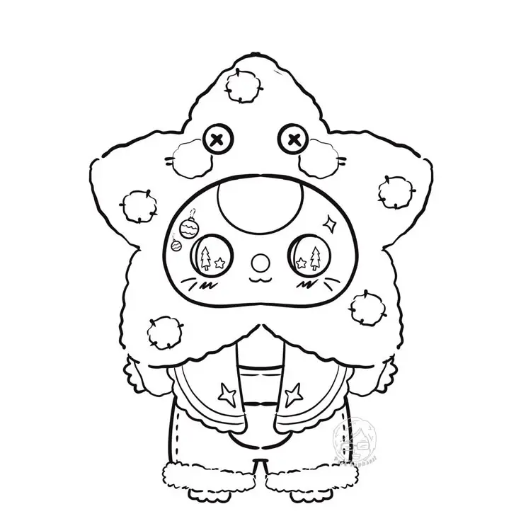 Tranh Tô Màu Giáng Sinh Tạo Dáng Vẻ Ngày Lễ Của Bạn 42