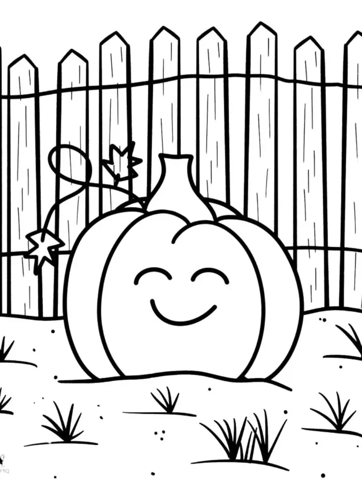 Tranh Tô Màu Halloween Cho Bé: 50 Hình Ảnh Để Tăng Cường Trí Tưởng Tượng 20