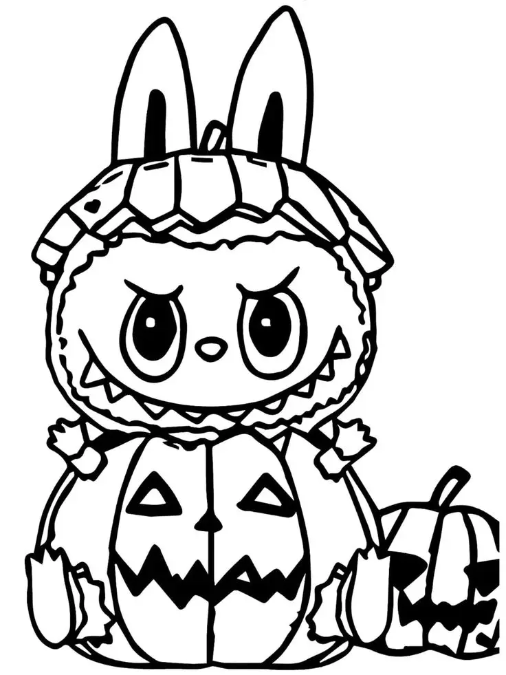 Tranh Tô Màu Halloween Cho Bé: 50 Hình Ảnh Để Tăng Cường Trí Tưởng Tượng 28