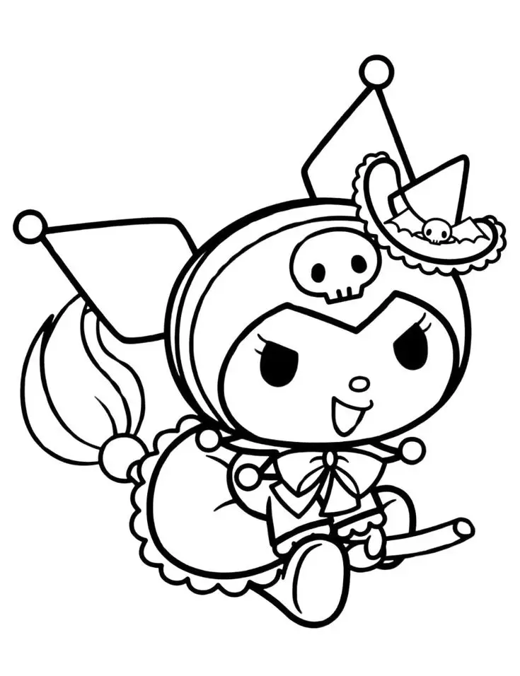 Tranh Tô Màu Halloween Cho Bé: 50 Hình Ảnh Để Tăng Cường Trí Tưởng Tượng 40