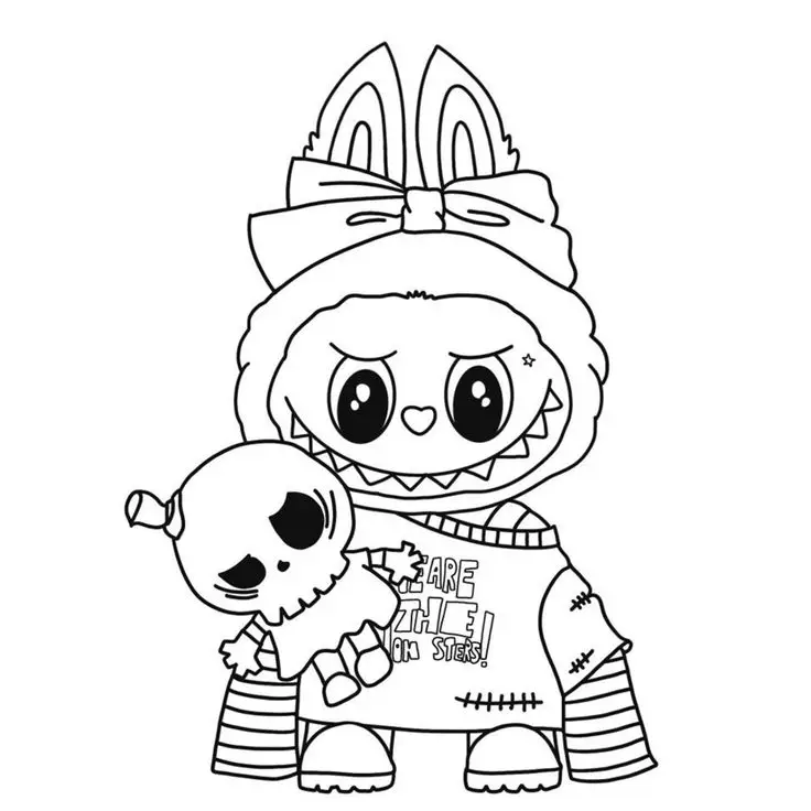 Tranh Tô Màu Halloween Cho Bé: 50 Hình Ảnh Để Tăng Cường Trí Tưởng Tượng 42