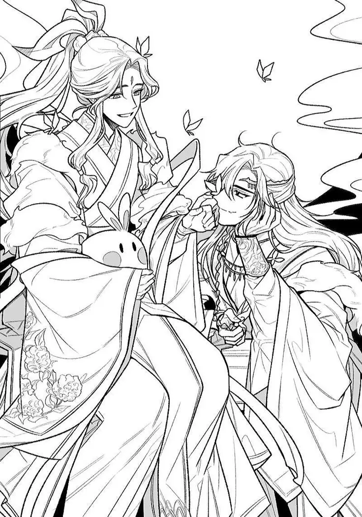 Tranh tô màu hoa đào – Tươi tắn cho ngày Tết 20