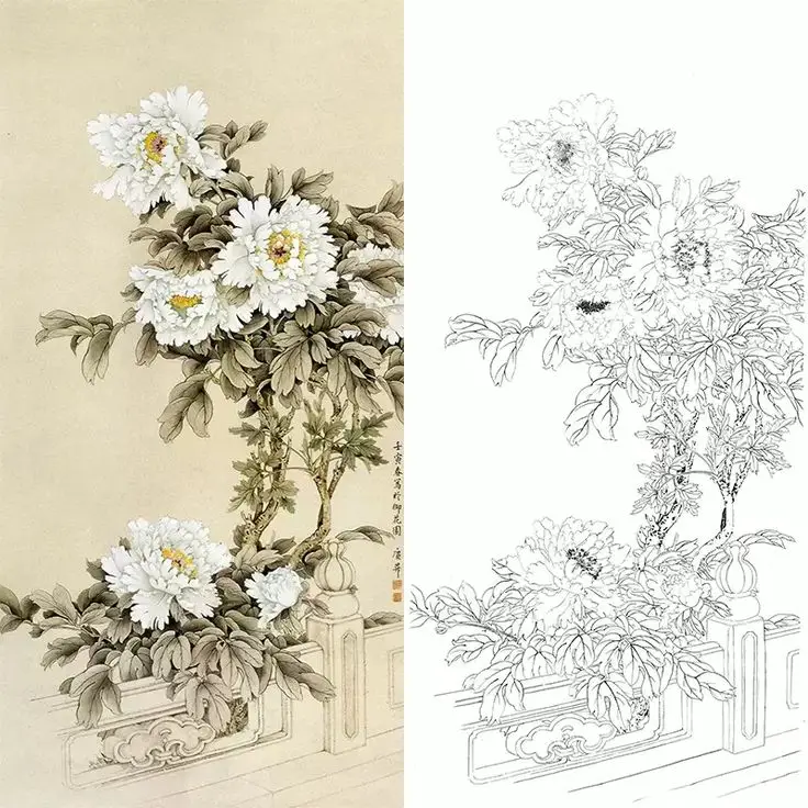 Tranh Tô Màu Hoa Cúc Ngọt Ngào 49