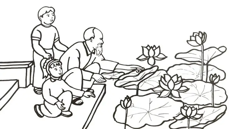 Tranh Tô Màu Hoa Sen Đẹp Để Giải Tỏa Căng Thẳng 58