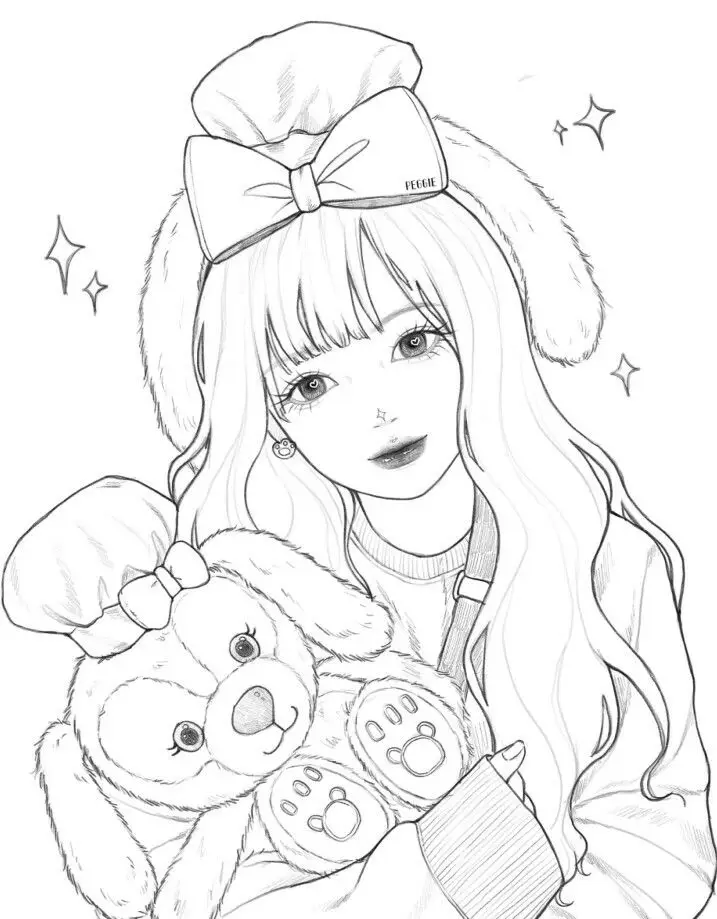 Tranh Tô Màu Hoa Tulip - Những Bông Hoa Rực Rỡ 44