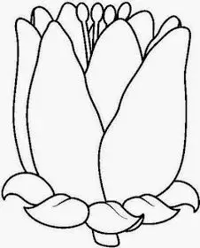 Tranh Tô Màu Hoa Tulip - Những Bông Hoa Rực Rỡ 59