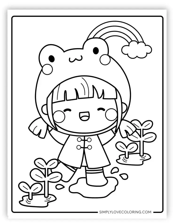 Tranh Tô Màu Khung Log Cute: 50 Mẫu Thiết Kế Đáng Yêu 29