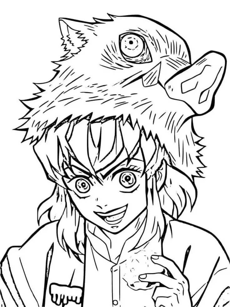 Tranh Tô Màu Kimetsu Yaiba - Hình Ảnh Anime Đẹp 8