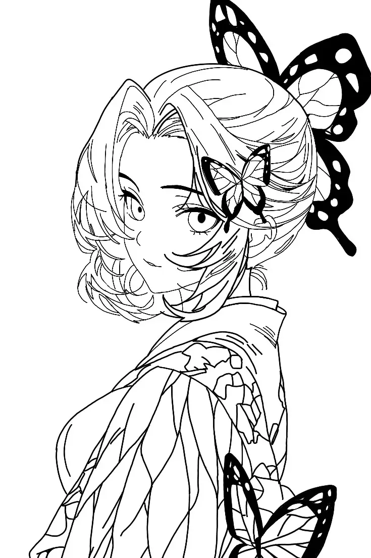 Tranh Tô Màu Kimetsu Yaiba - Hình Ảnh Anime Đẹp 36
