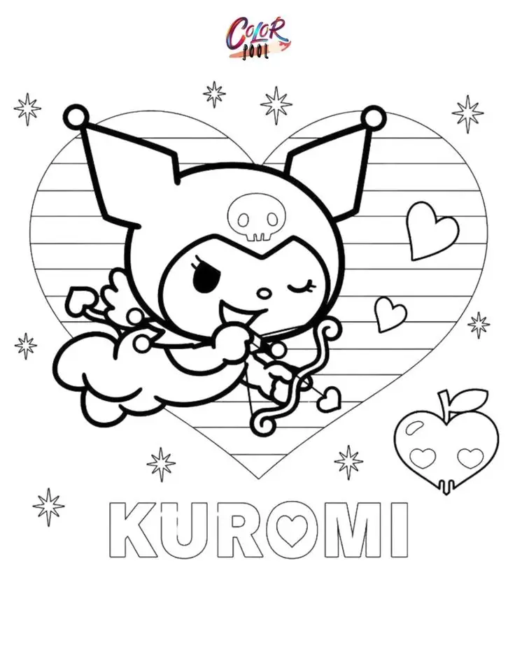 Tranh Tô Màu Kuromi Và Melody: 50 Hình Ảnh Ngộ Nghĩnh 54