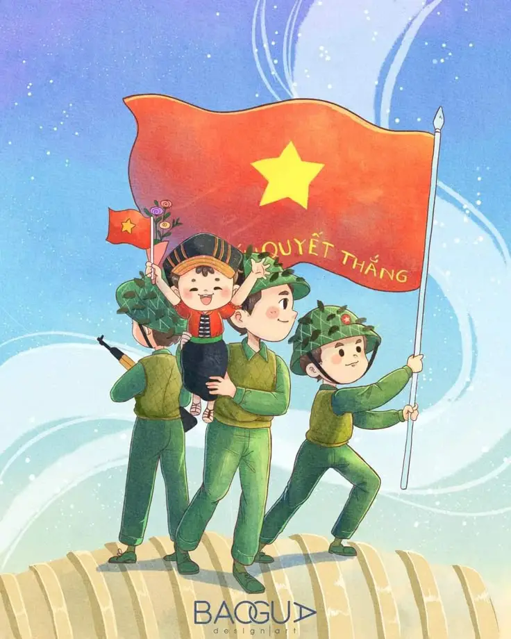 Tranh Tô Màu Lăng Bác Hồ - Ký Ức Lịch Sử Qua Những Bức Tranh 63
