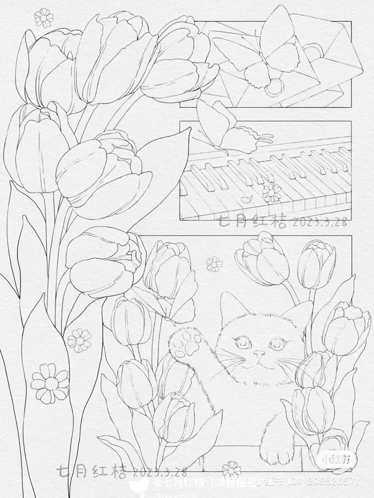 Tranh Tô Màu Lọ Hoa: Khơi Dậy Tính Sáng Tạo Với 100 Hình Ảnh 9