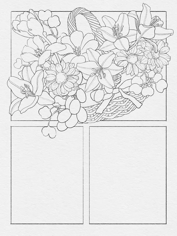 Tranh Tô Màu Lọ Hoa: Khơi Dậy Tính Sáng Tạo Với 100 Hình Ảnh 26