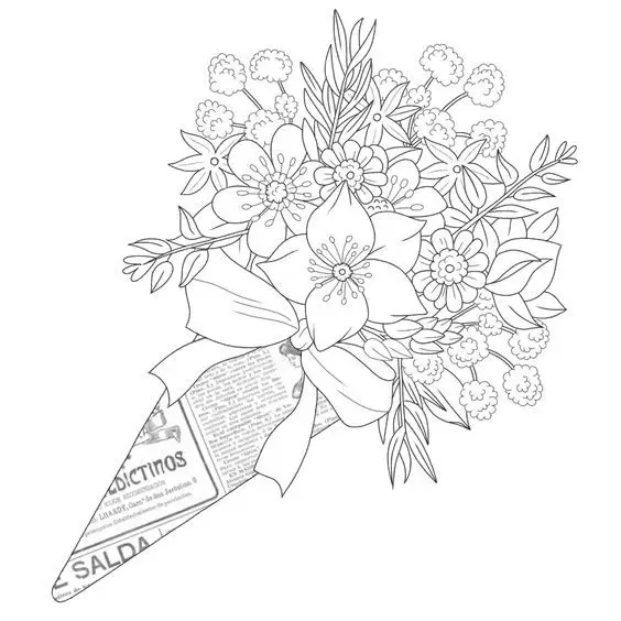 Tranh Tô Màu Lọ Hoa: Khơi Dậy Tính Sáng Tạo Với 100 Hình Ảnh 27