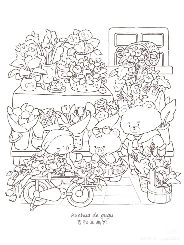 Tranh Tô Màu Lọ Hoa: Khơi Dậy Tính Sáng Tạo Với 100 Hình Ảnh 36