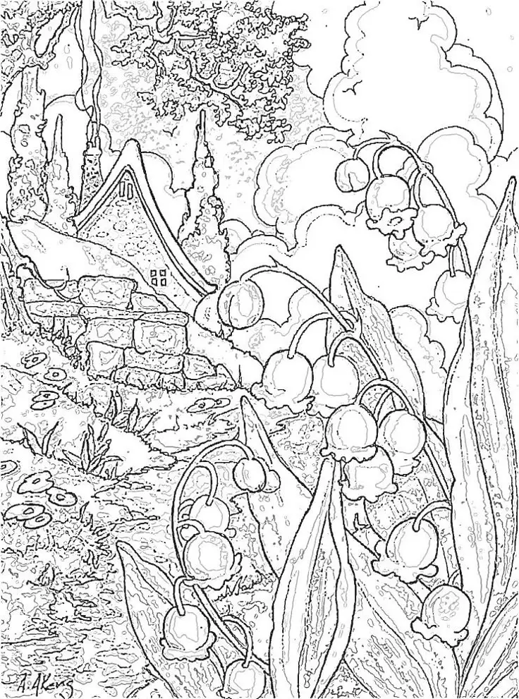 Tranh Tô Màu Lọ Hoa: Khơi Dậy Tính Sáng Tạo Với 100 Hình Ảnh 48