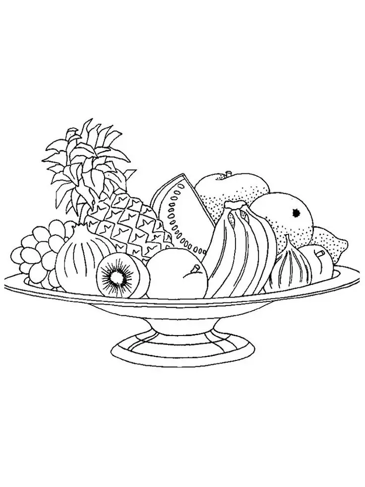 Tranh tô màu mâm ngũ quả ngày Tết: Giới thiệu văn hóa truyền thống 56