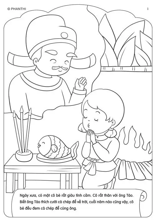 Tranh tô màu mâm ngũ quả ngày Tết: Giới thiệu văn hóa truyền thống 68