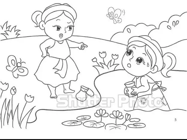 Tranh tô màu mầm non: Sáng tạo cho trẻ em 49