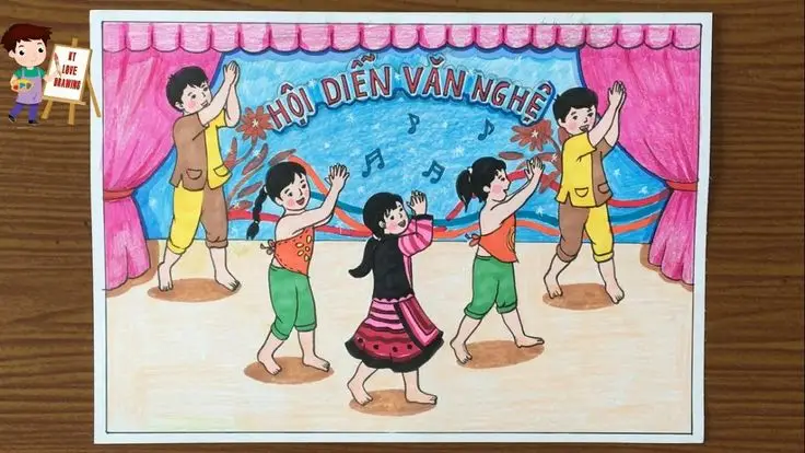 Tranh Tô Màu Múa Lân Dịp Tết 27