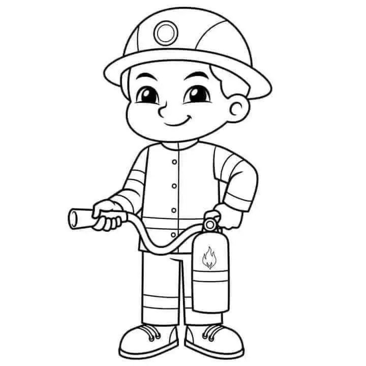 Tranh Tô Màu Nghề Nghiệp - Khám Phá Các Công Việc Hằng Ngày 4