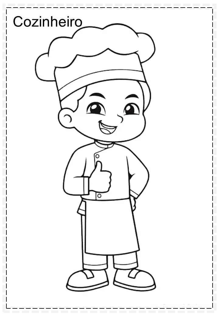 Tranh Tô Màu Nghề Nghiệp - Khám Phá Các Công Việc Hằng Ngày 5