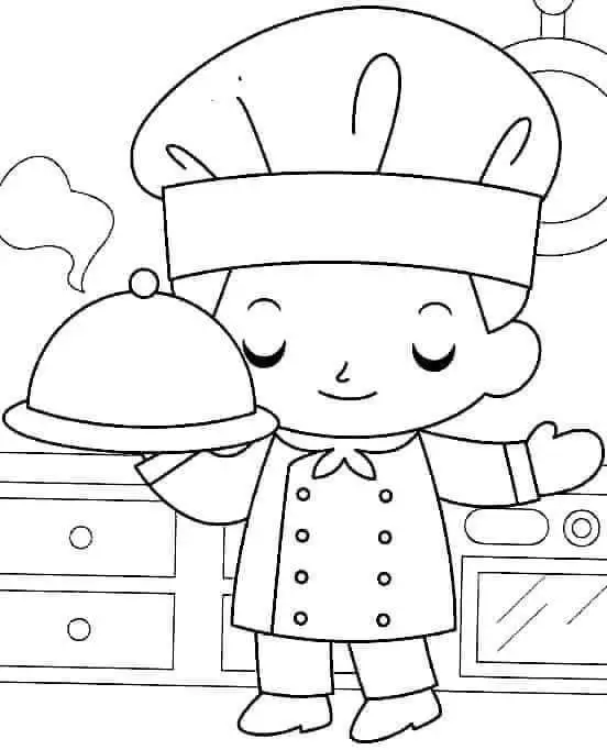 Tranh Tô Màu Nghề Nghiệp - Khám Phá Các Công Việc Hằng Ngày 16