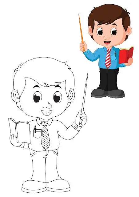 Tranh Tô Màu Nghề Nghiệp - Khám Phá Các Công Việc Hằng Ngày 18