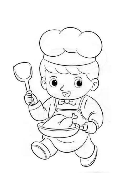 Tranh Tô Màu Nghề Nghiệp - Khám Phá Các Công Việc Hằng Ngày 21