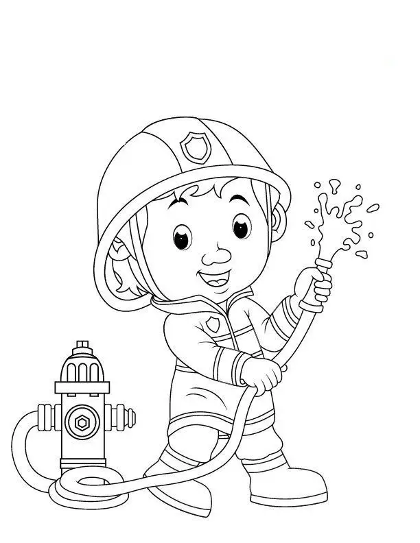 Tranh Tô Màu Nghề Nghiệp - Khám Phá Các Công Việc Hằng Ngày 28