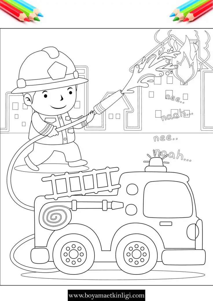 Tranh Tô Màu Nghề Nghiệp - Khám Phá Các Công Việc Hằng Ngày 29