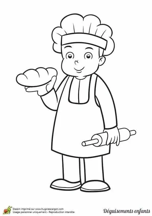 Tranh Tô Màu Nghề Nghiệp - Khám Phá Các Công Việc Hằng Ngày 34